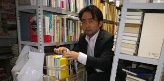 古本買取りの風景